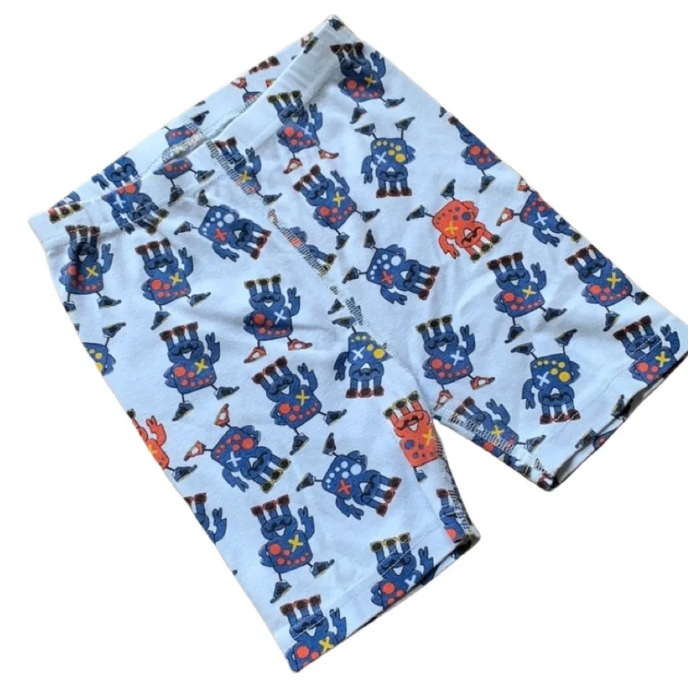 HANNA ANDERSSON Boy’s Blue Pajama Shorts Bottom 8